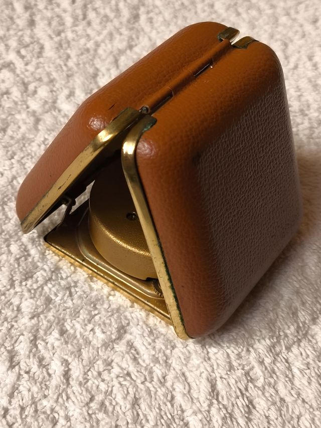 RELOJ DESPERTADOR "CITIZEN" DE PETACA RETRO AÑO 70