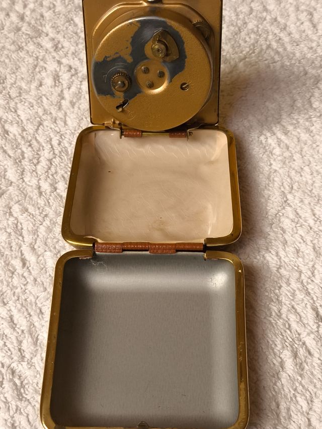 RELOJ DESPERTADOR "CITIZEN" DE PETACA RETRO AÑO 70