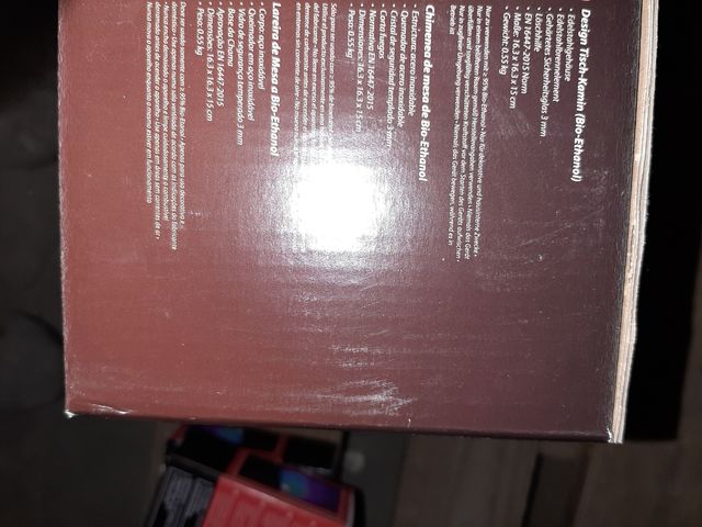 chimenea bioetanol redonda