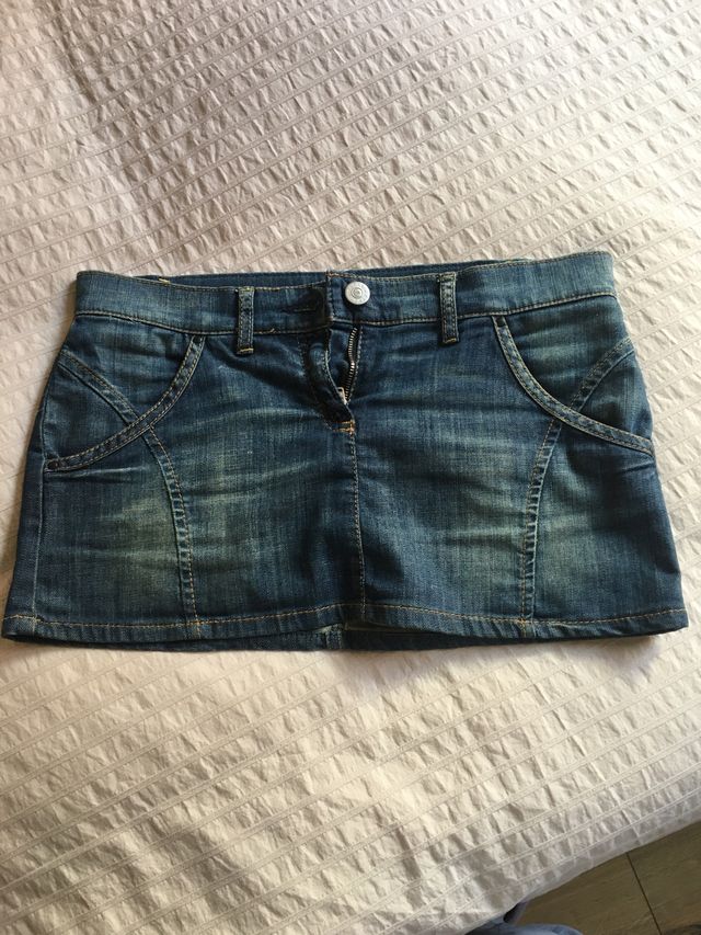 Minifalda vaquera