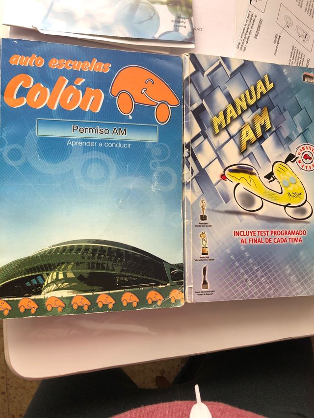 Libro conducir para moto AM