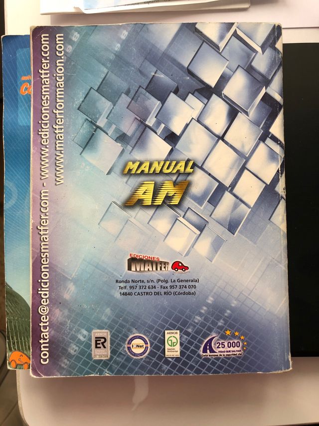 Libro conducir para moto AM