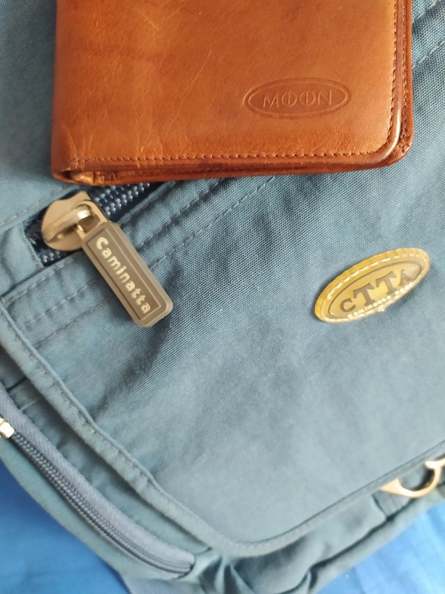 Bolso y Cartera de piel hombre