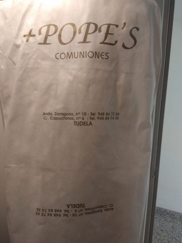 Vestido de comunión + Diadema flores + cancán