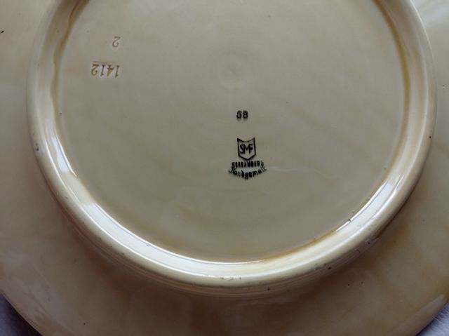 PLATO DECORATIVO  SCHRAMBERG.