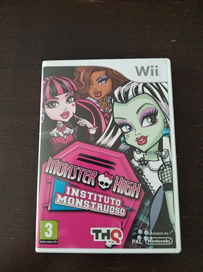 Imagen de juego Wii Monster High Instituto monstruoso