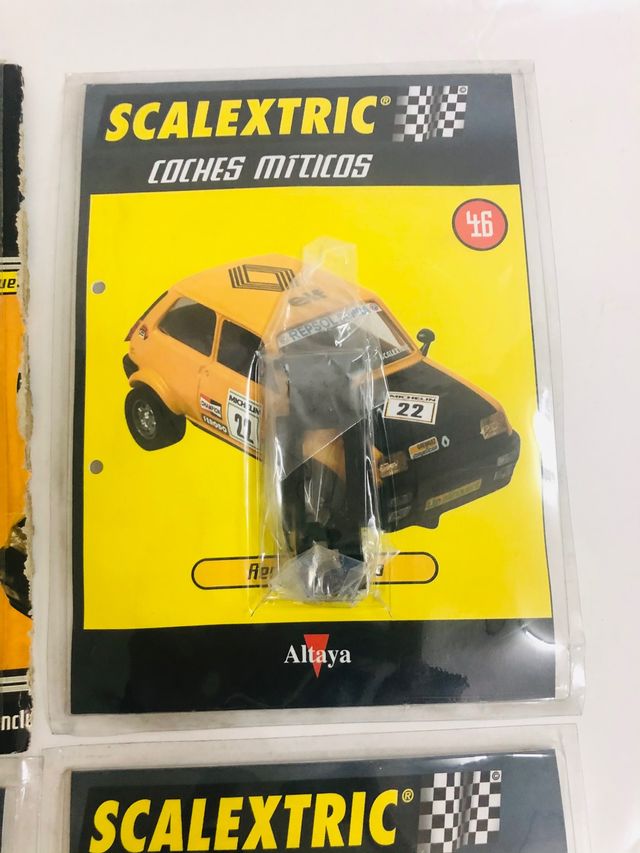 2 Scalextric Altaya Renault 5 Copa Coches Miticos