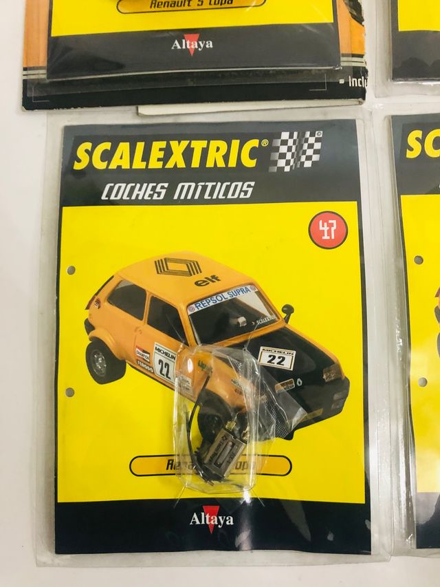 2 Scalextric Altaya Renault 5 Copa Coches Miticos