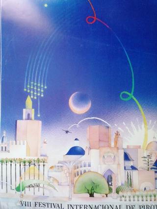 ARTISTA SOLBES. FEST. PIROT. CARTEL. 1987