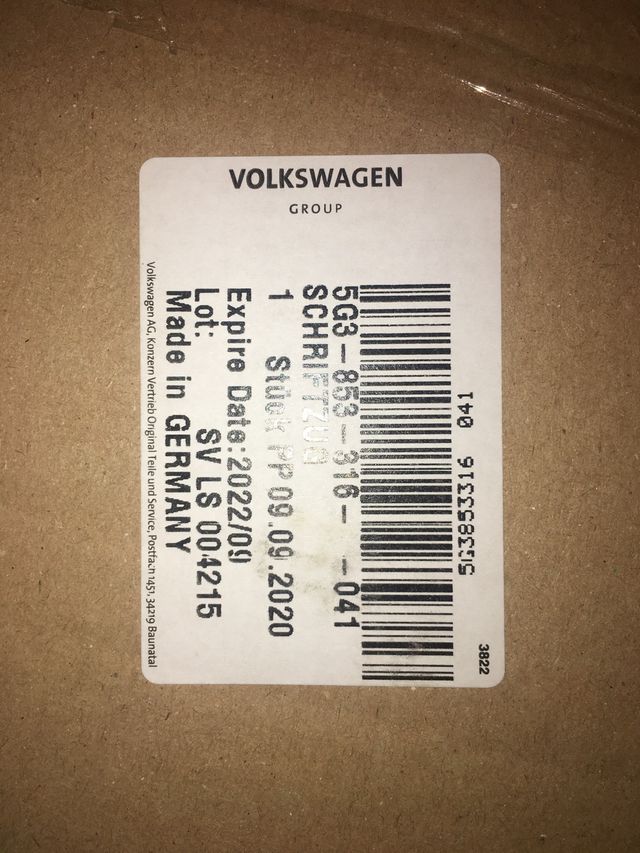 Vinilo Golf GTI Clubsport