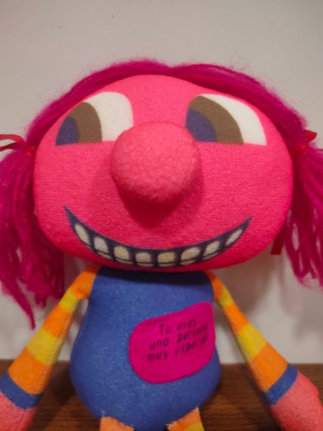 Peluche muñeca declaración amor