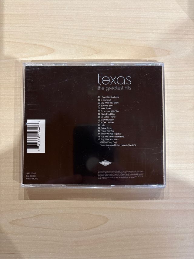 Texas. The greatest hits