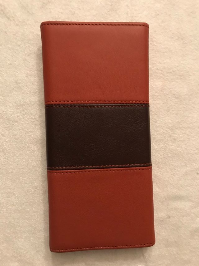 Cartera de mano de mujer piel