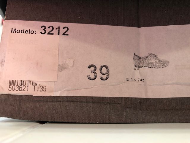 Zapato de vestir piel mujer T.39