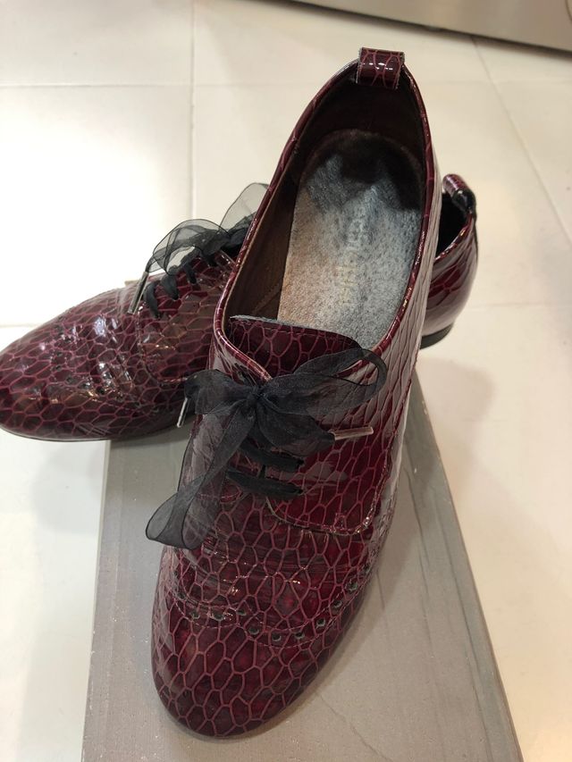 Zapato de vestir piel mujer T.39