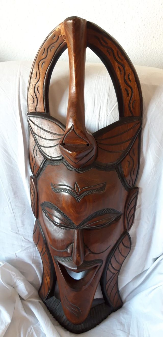 Busto tallados a mano madera maciza