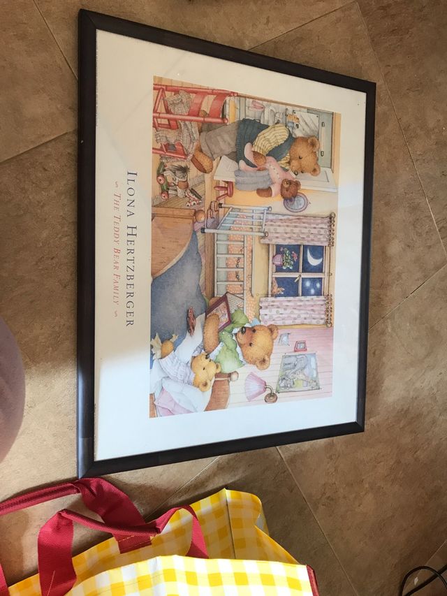 Cuadro para habitacion de bebes , niño o niña.