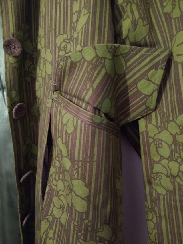 Abrigo estampado St. Martins