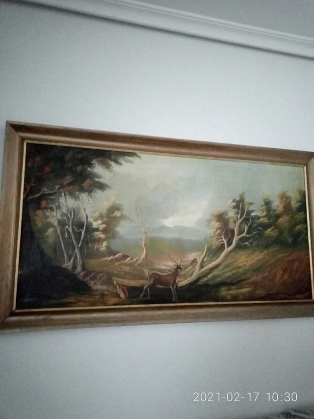 CUADRO PINTADO EN LIENZO