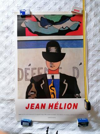 ARTE. JEAN HELION. IVAM. CARTEL. 1990