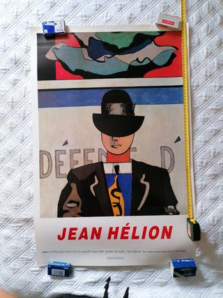 ARTE. JEAN HELION. IVAM. CARTEL. 1990