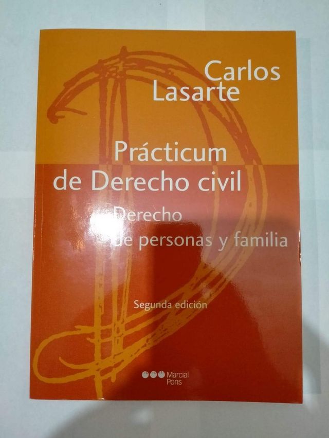 Prácticum De Derecho Civil Personas Y Familia De Segunda Mano Por 4 9 En Madrid En Wallapop