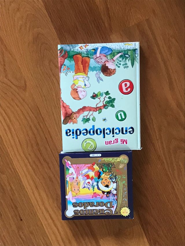 Lote libro enciclopedia para niños y diferentes cu