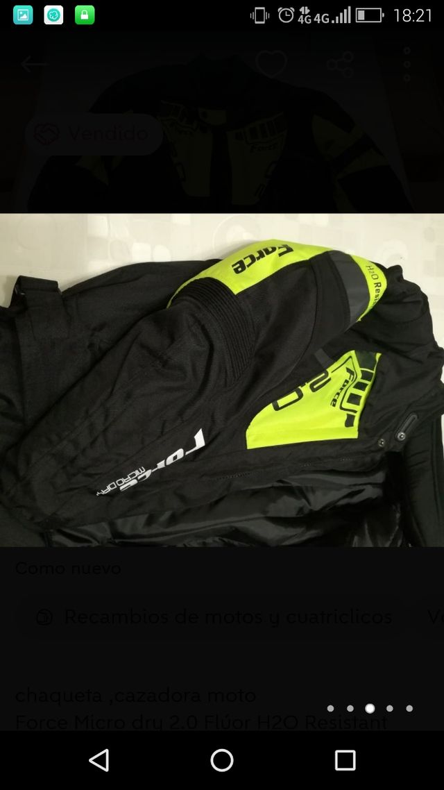 Chaqueta  cazadora moto protecciones