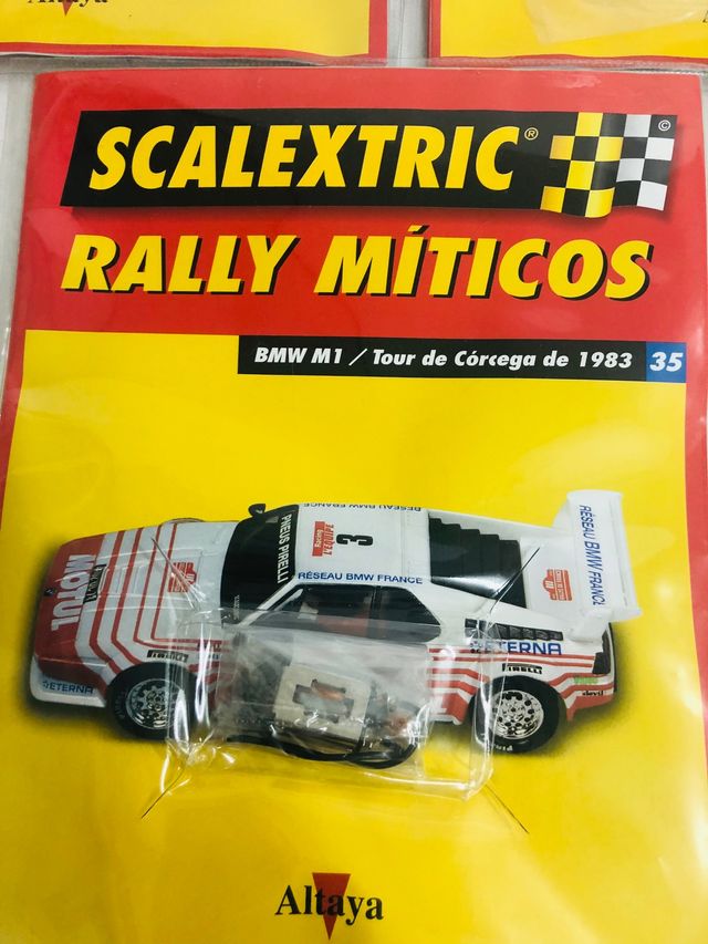 Accesorios Scalextric BMW M1 Rally Míticos