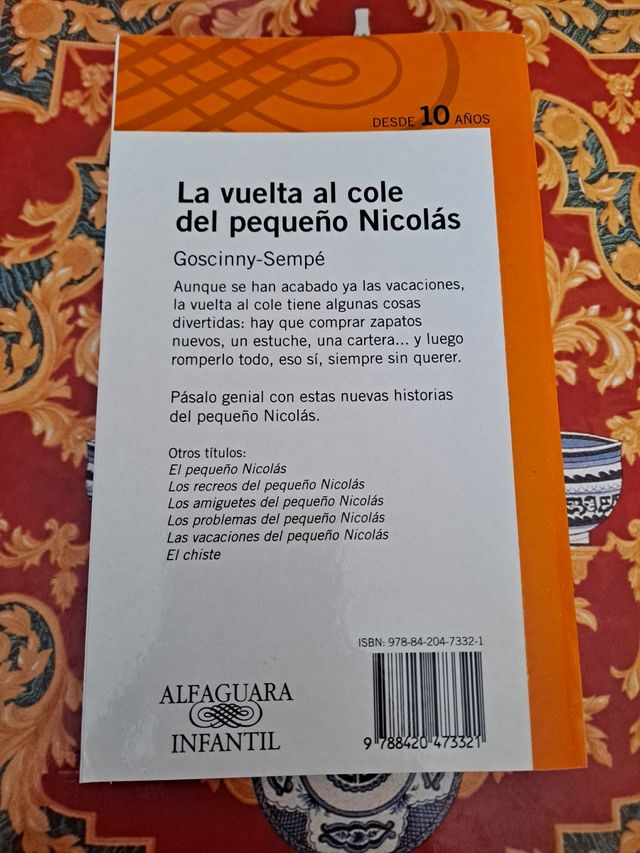 La vuelta al cole del pequeño Nicolás 