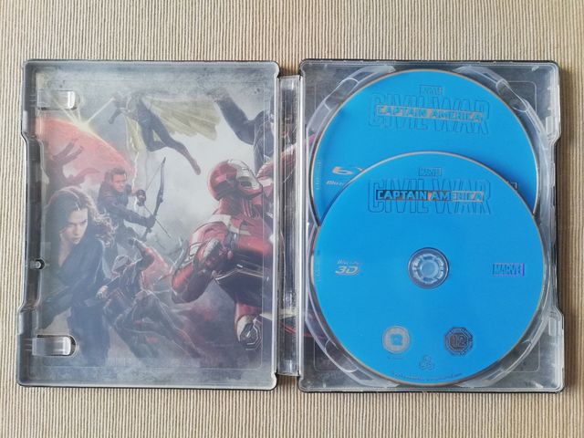 Captain America Civil War ( 3D Steelbook ) 🇬🇧