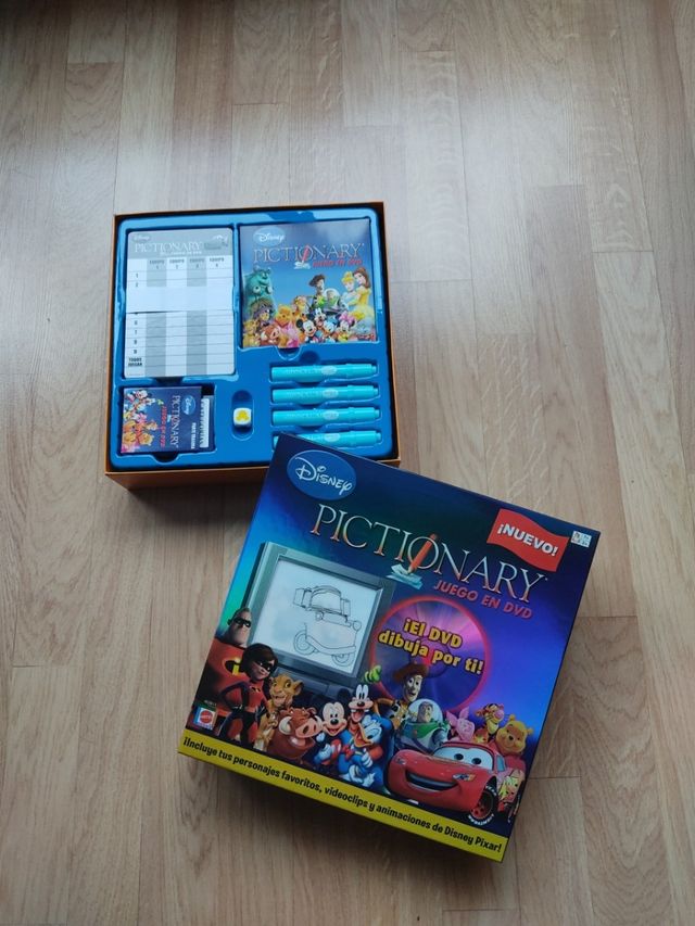 Pictionary Disney. Juego en DVD.