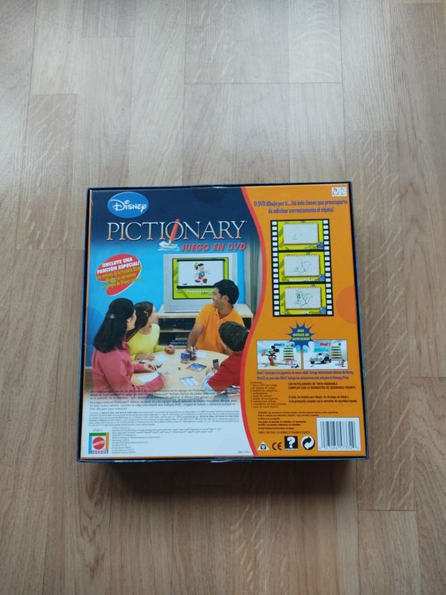 Pictionary Disney. Juego en DVD.