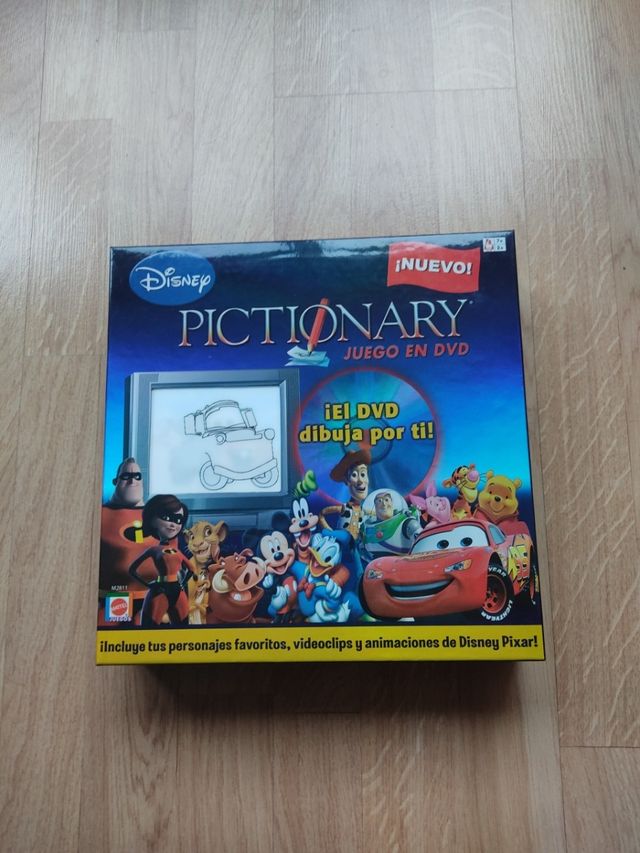 Pictionary Disney. Juego en DVD.