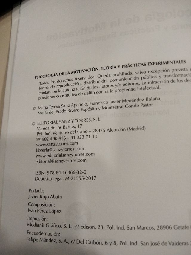 Libro psicología de la motivacion
