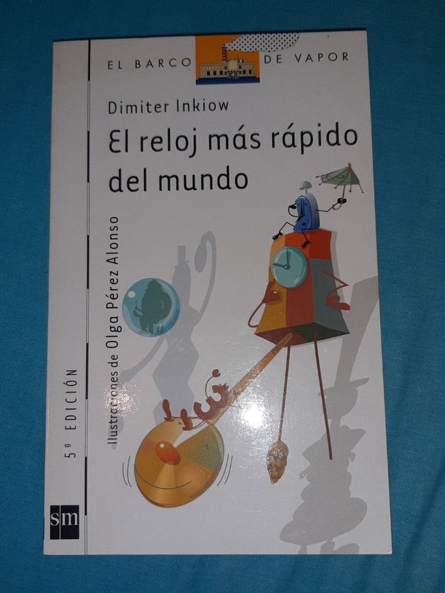 Libro de "el reloj más rápido del mundo"