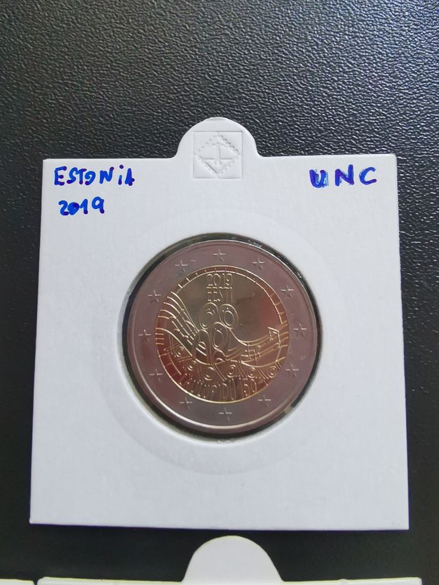 Moneda 2 euros Estonia 2019 sin circular