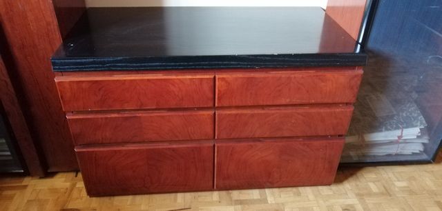 Mueble modular roble (oficina o casa)