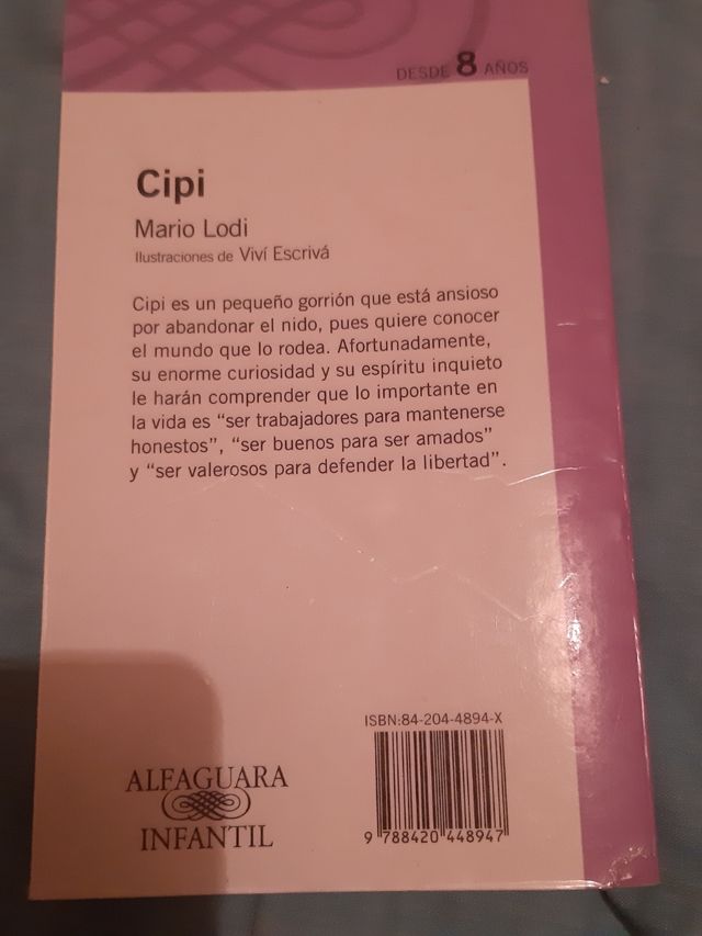 Libro "Cipi"