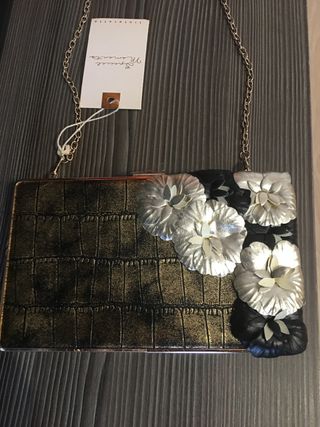 Bolso Fiesta El Corte Inglés Tintoretto nuevo de segunda mano por 25 EUR en  Madrid en WALLAPOP