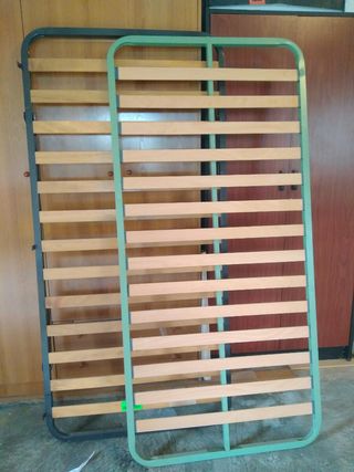 Somier 90x200 Somier HOGAR 24 Madera De Chopo, 90x190cm