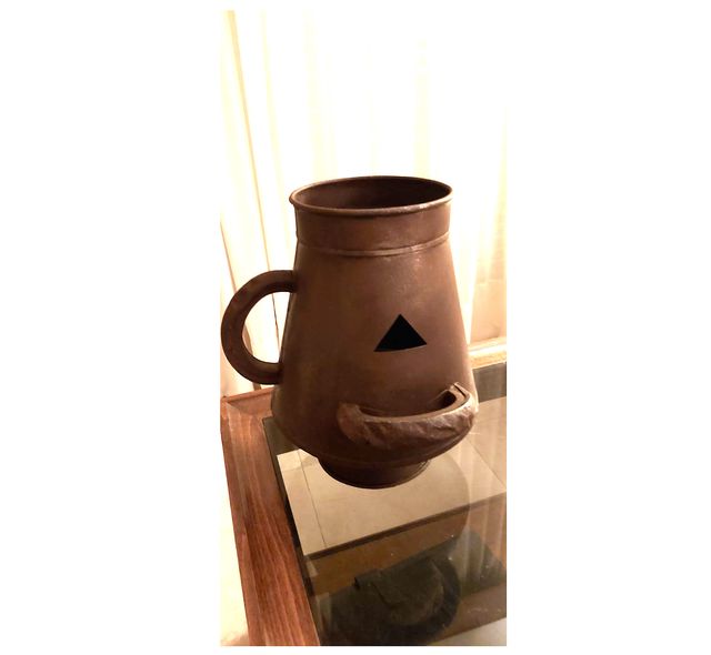 Aceitera antigua extremeña