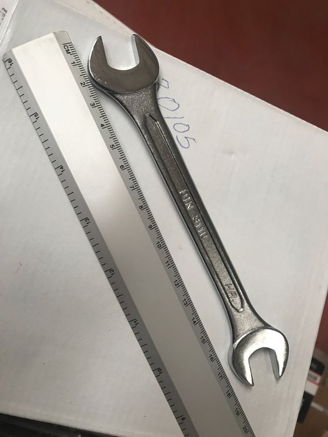 Llave doble 14x15 mm llave inglesa fija taller