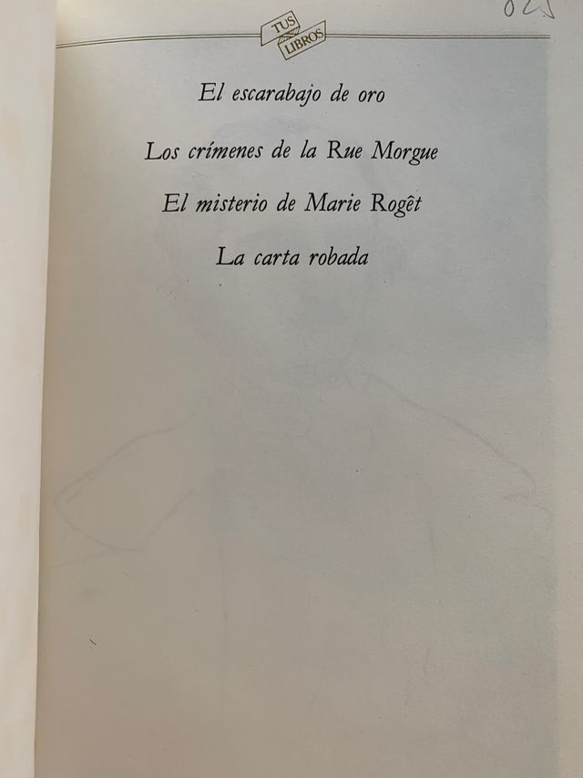 El escarabajo de oro y otros cuentos.