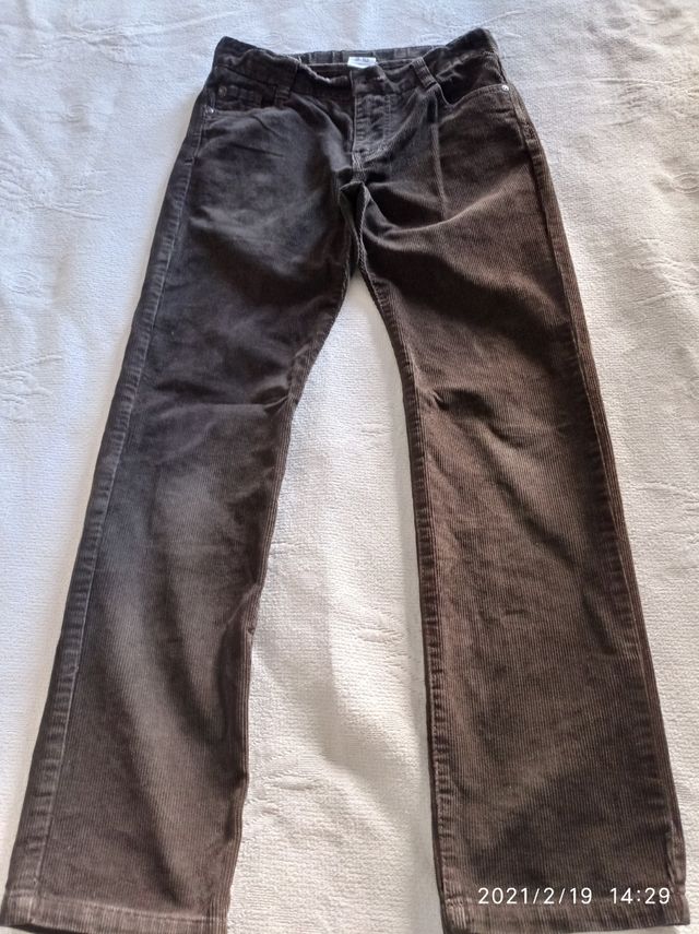 Pantalón pana talla 9-10