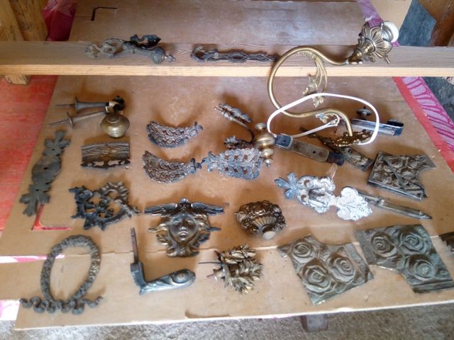 frammenti di metallo