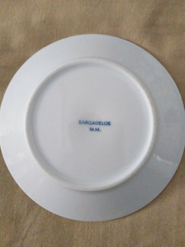 Platito cerámica SARGADELOS, pongotodo, bandeja