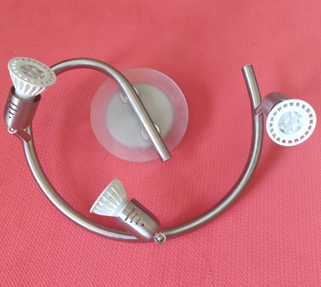 Lampara techo 3 luces LED