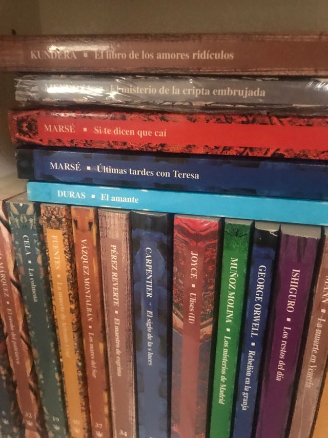 Colección de 35 libros