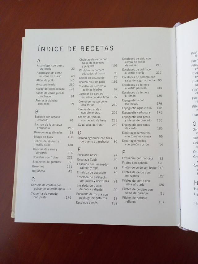 3 Recetarios de cocina